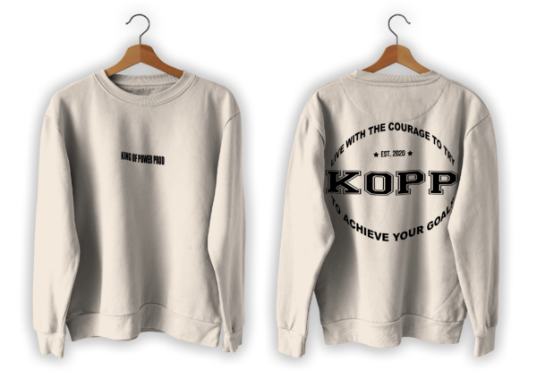 collection_univarsity_kopp_beige sweat homme femme