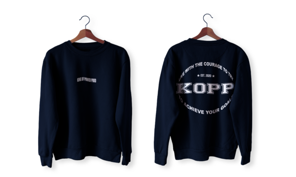 collection_univarsity_kopp_bleu marine sweat homme femme