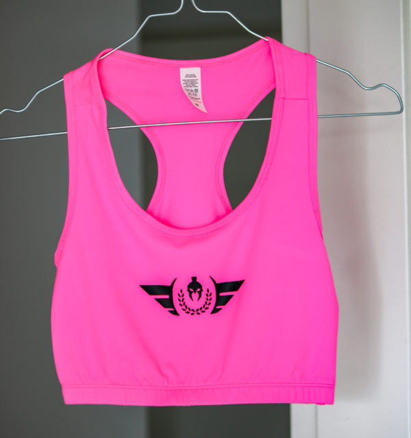 brassiere king of power prod rose logo noir
