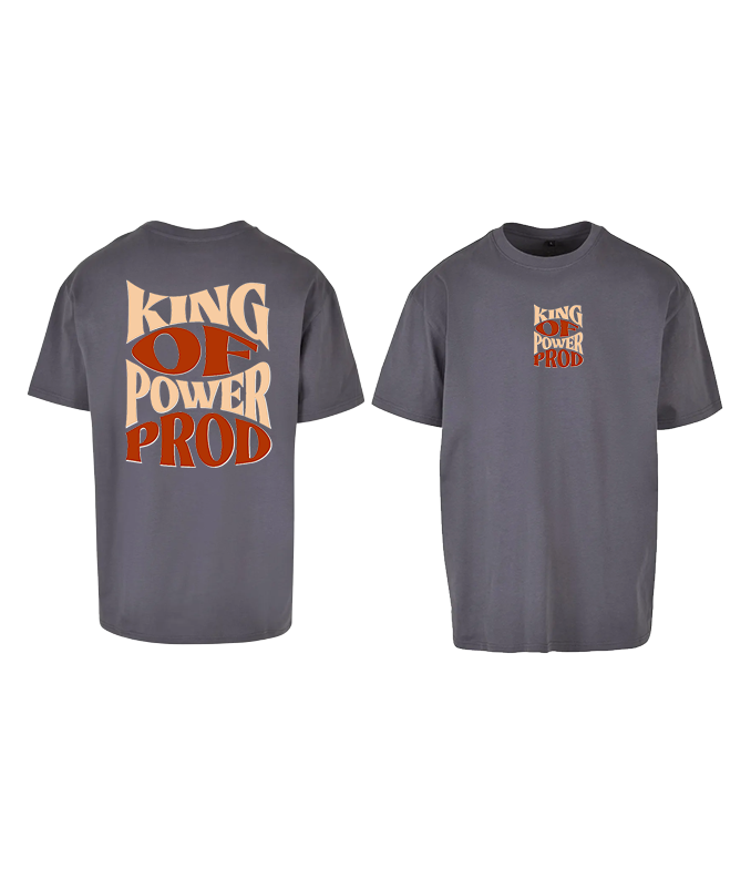 t-shirt oversize Freedom king of power prod